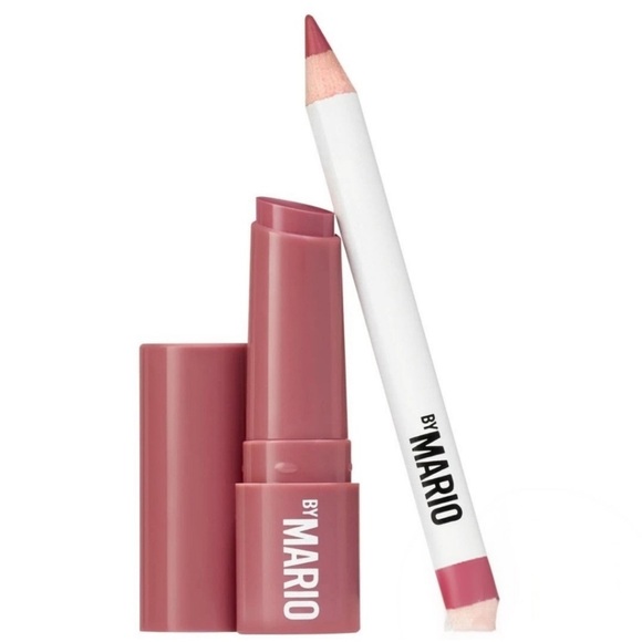 Makeup By Mario Other - Makeup by Mario Lip Kit Duo Rosewood Glow/ Mauve